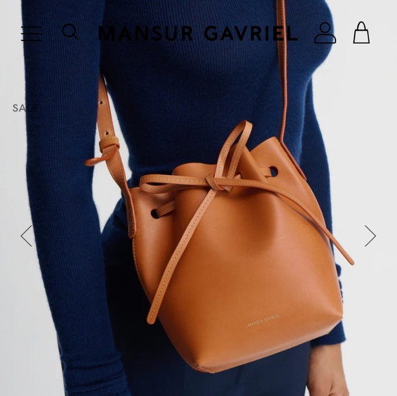 MANSUR GAVRIEL MINI BUCKET BAG - Picture 4 of 9
